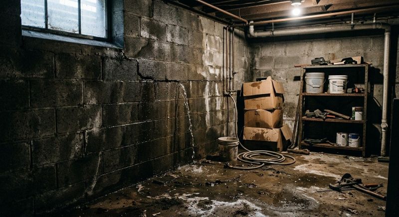Leaking Foundation Repair in Cheshire, CT