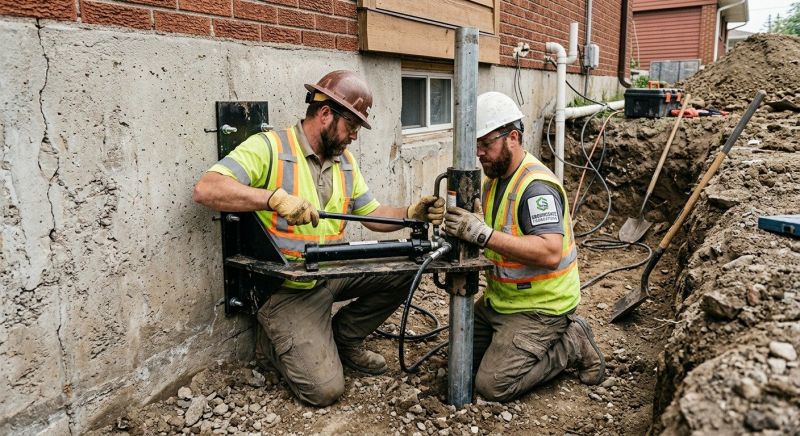 Settling Foundation Service in Cheshire, CT