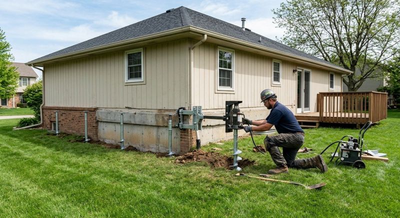 Settling Foundation Service in Northfield, CT