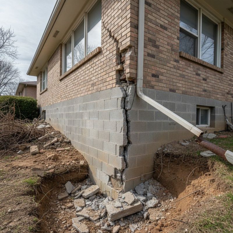 Settling Foundation Service in South Glastonbury, CT