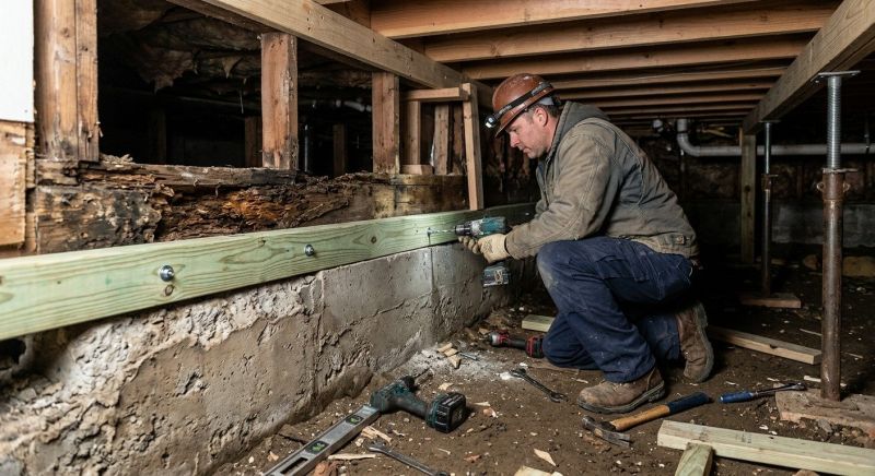 Sinking Foundation Repair in New Haven County, CT