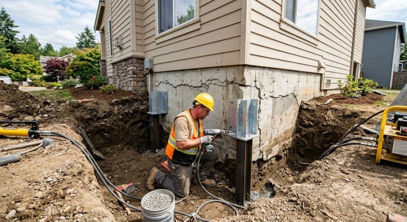 Structural Foundation Repair in Bridgewater, CT