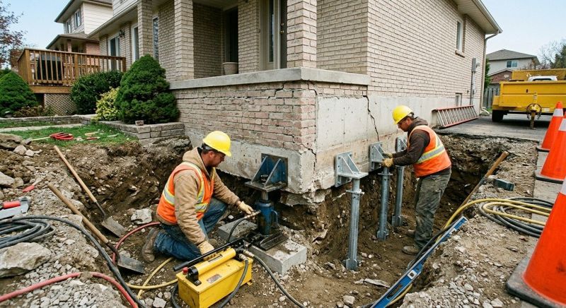 Structural Foundation Repair in Southington, CT