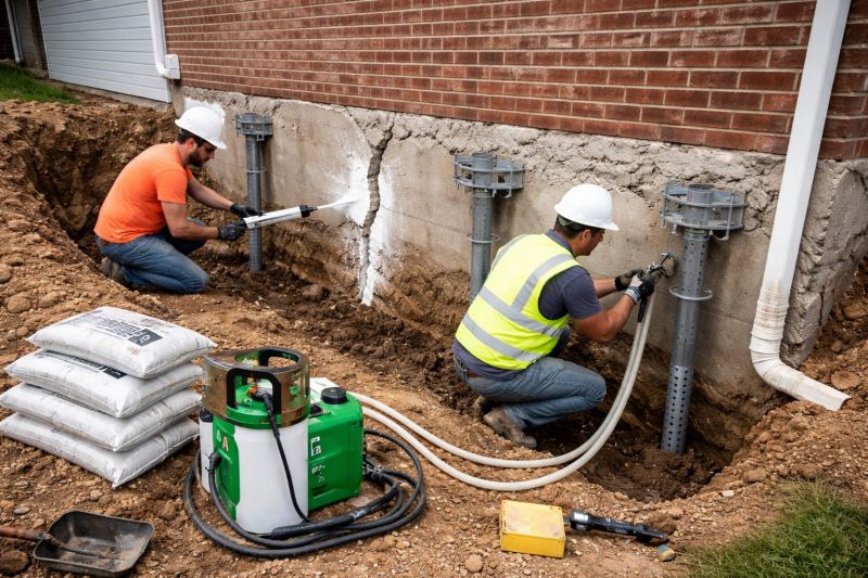 Structural Foundation Repair in Wallingford, CT