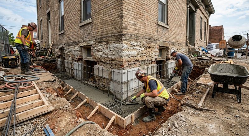 Structural Underpinning in Cheshire, CT