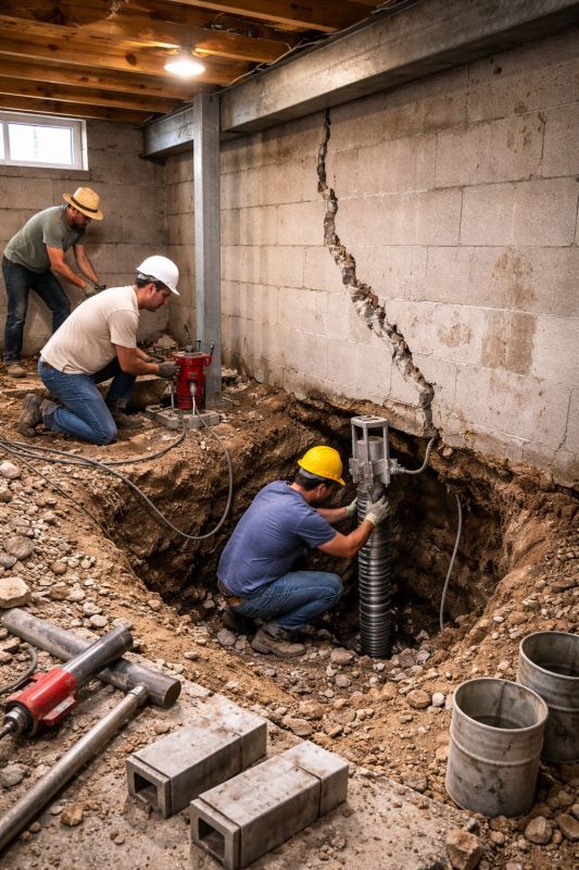 Structural Underpinning in Cheshire, CT