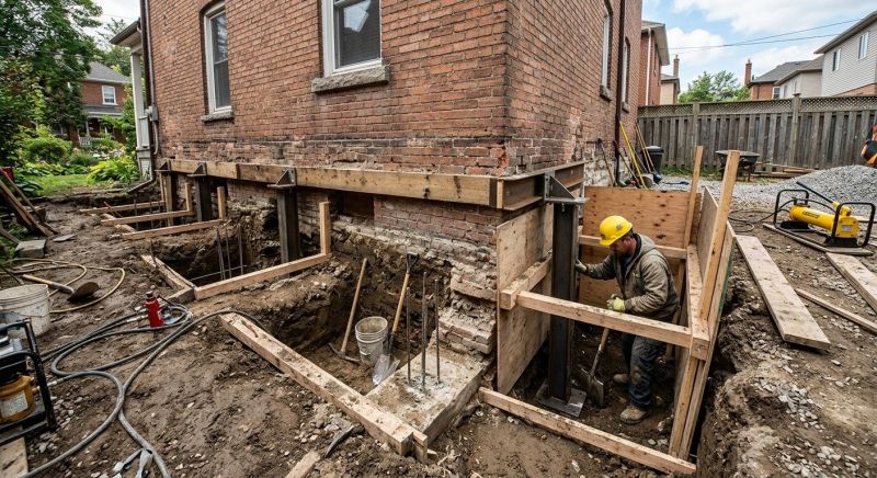 Structural Underpinning in Cheshire, CT